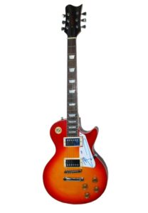 Pete Townshend of The Who Autographed Les Paul-Style Electric Guitar