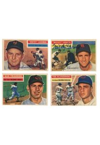 Pre-1957 Topps Autographed Baseball Cards