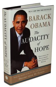 President Barack Obama Autographed “The Audacity of Hope” Book