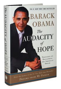 President Barack Obama Autographed “The Audacity of Hope” Book