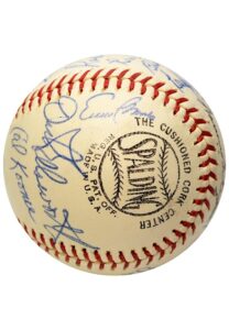 Pristine 1966 Chicago Cubs Team-Signed ONL Baseball