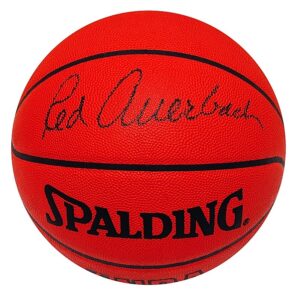 Red Auerbach Autographed Basketball