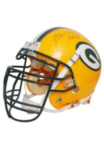 Reggie White Green Bay Packers Game-Used & Autographed Helmet