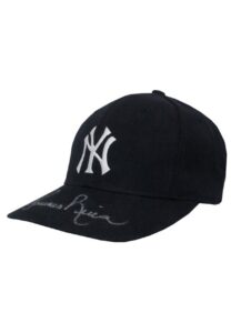 Replica New York Yankees Joe DiMaggio & Mariano Rivera Autographed Caps