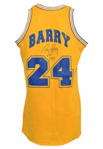 Rick Barry New York Life Insurance Commercial Worn & Autographed Full Uniform & Sneakers