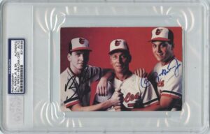 Ripken Family Autographed Photo & Vintage Ripken Autographed Photo