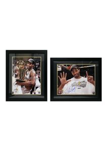 Robert Horry San Antonio Spurs Autographed NBA Champions Framed Displays