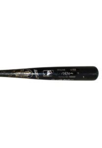 Roberto Alomar Cleveland Indians Game-Used & Autographed Bat