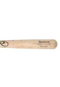 Roberto Alomar Cleveland Indians Game-Used Bat