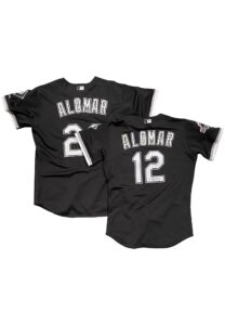 Roberto & Sandy Alomar Chicago White Sox Game-Used & Autographed Jerseys