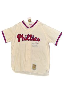 Robin Roberts Philadelphia Phillies Autographed Home Mitchell & Ness Jersey