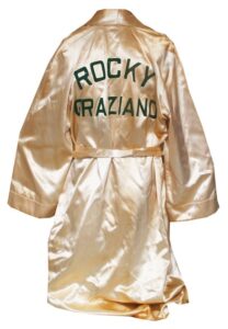 Rocky Graziano Silk Boxing Robe