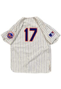 Rod Gaspar NY Mets 1969 NY Mets On-Field Ceremony Worn & Autographed Jersey