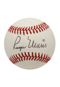 Roger Maris High Grade Single-Signed Baseball