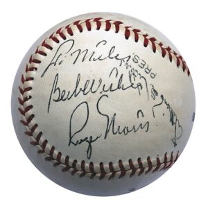 Roger Maris Single-Signed Baseball