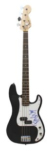 Roger Waters Autographed Fender Bass Guitar