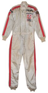 Ron Grable Formula One McLaren Racing Team Worn Racing Suit