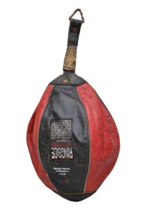 Roy Jones, Jr. Training Used & Autographed Speed Bag