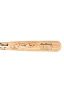 Royce Clayton St. Louis Cardinals Game-Used & Autographed Bat