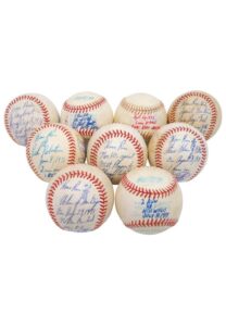 Rusty Staub Game-Used and Signed Home Run Baseballs