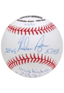 Ryan, Niekro, Perry, Carlton, Sutton & Seaver Autographed “3,300 Club” Limited Edition Baseball