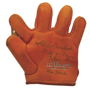 Salesman’s Sample Autographed Miniature Gloves including Cy Young, Bill Dickey, Babe Dahlgren