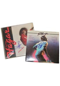 Sammy Hagar “Danger Zone” & Kenny Loggins “Footloose” Autographed Albums