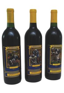 San Diego Chargers “Legends” Gridiron Cuvee Unopened Wine Bottles – Kellen Winslow, Ron Mix & Lance Alworth