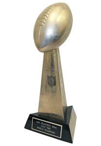 San Francisco 49ers “Five Time World Champions” Vince Lombardi Trophy