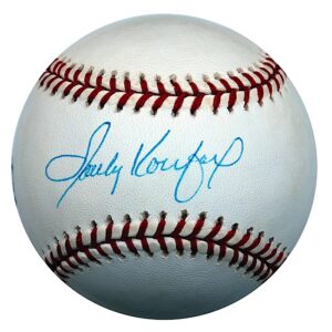 Sandy Koufax & Don Scott Drysdale Autographed Single-Signed Baseballs