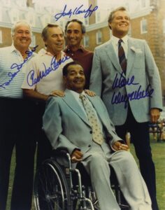 Sandy Koufax, Duke Snider, Pee Wee Reese, & Don Drysdale Signed Photo