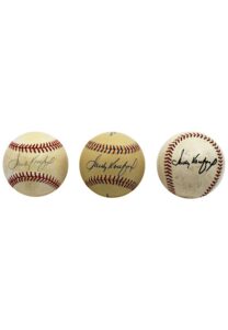 Sandy Koufax Single-Signed Baseballs