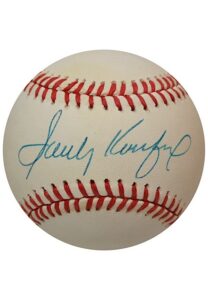 Sandy Koufax Single-Signed ONL Baseball