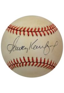 Sandy Koufax Single-Signed ONL Baseball