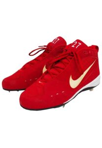 Scott Rolen St. Louis Cardinals Game-Issued Player Exclusive Cleats