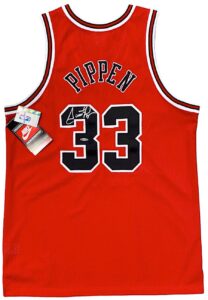 Scottie Pippen Chicago Bulls Autographed Road Jersey