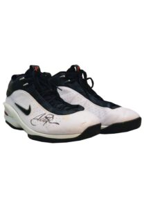 Scottie Pippen Chicago Bulls Game-Used & Autographed Sneakers