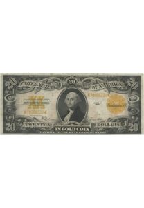 Series 1922 $20 Large-Size Gold Certificate