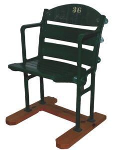 Shibe Park Stadium Autographed Seat