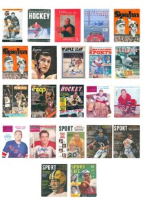 Signed Magazine and Book Lot of Hall of Famers & Stars