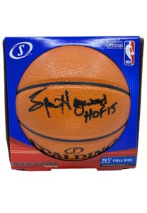 Spencer Haywood Signed Basketball