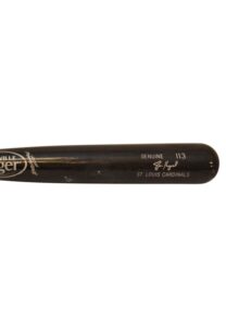 St. Louis Cardinals Game-Used Bats — 2011 Lance Berkman & 2015 Jason Heyward