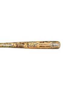 St. Louis Cardinals Hall Of Famers & Greats Multi-Signed Pro Model Bat