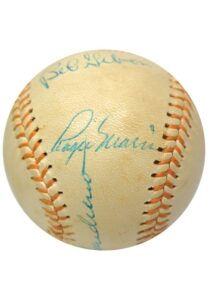 St. Louis Cardinals Multi-Signed Hall of Fame Baseball