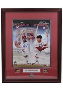 Stan Musial & Albert Pujols St. Louis Cardinals Multi-Signed “The Tradition Continues” Framed LE Print