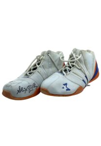 Stephon Marbury NY Knicks Game-Used & Autographed Shoes