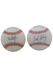 “Steroid Era” Multi-Signed Baseballs Including Selig, McGwire, Canseco, Clemens & More