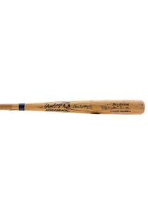 Steve Carlton Autographed Pro Stock Bat