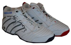 Steve Francis Houston Rockets Game-Used & Autographed Sneakers