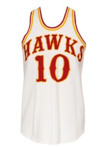 Steve Hawes Atlanta Hawks Game-Used Jerseys – Circa 1977 Home, 1977-78 Road, Circa 1981 Home